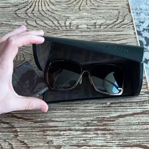 Fendi FS5150 Metal square sunglasses Fendi | Accessories | Fendi Fs55 Metal Square Sunglasses  main image 3